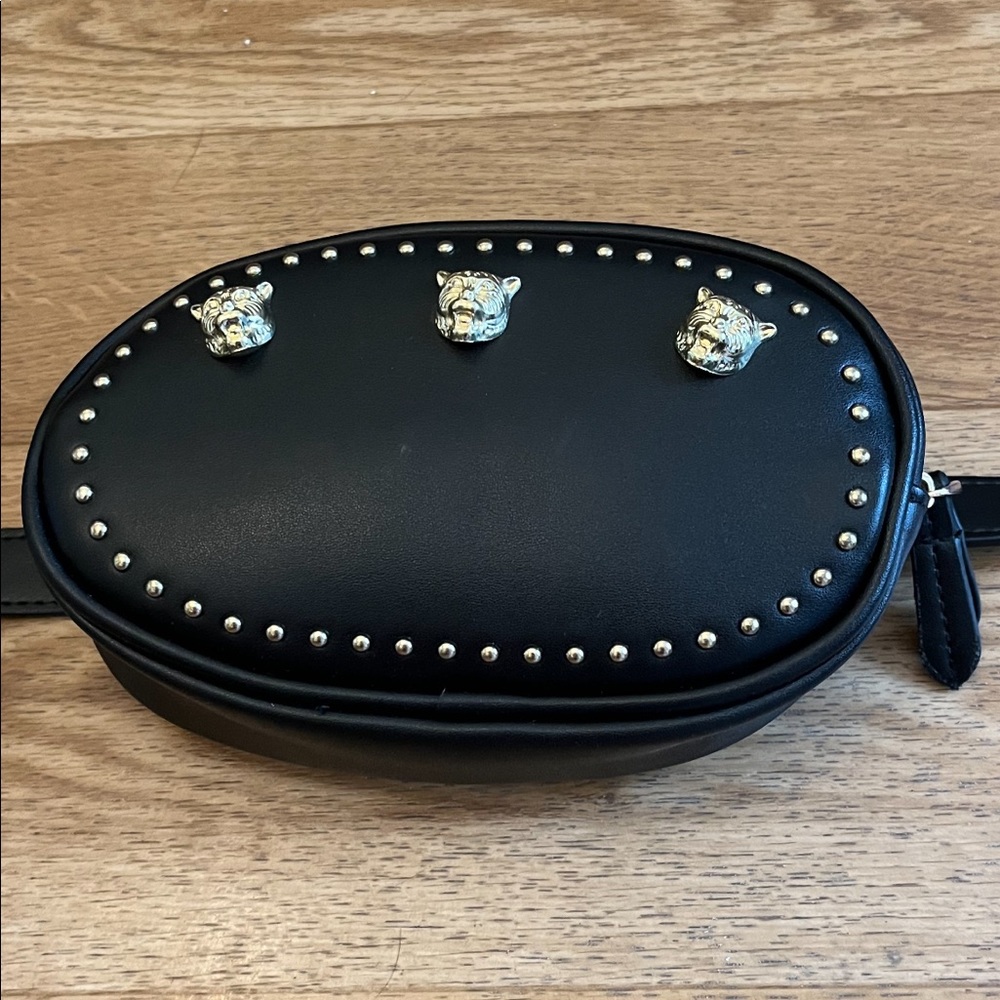 Fanny bag / Belt bag with gold studs